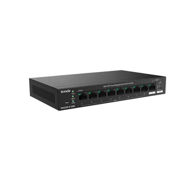 Tenda Комутатор Tenda TEG2210P-8-120W