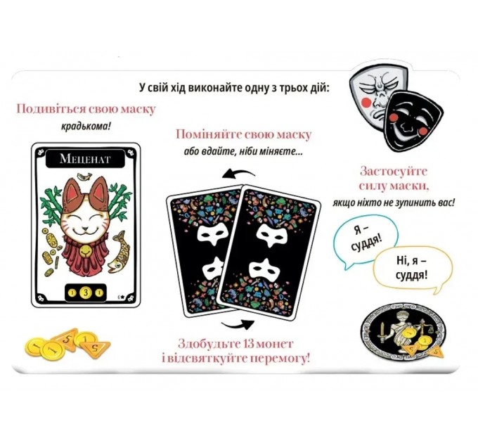 Настільна гра Lord of Boards Маскарад (LOB2307UA)