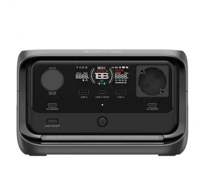 Зарядна станція EcoFlow River 3 Plus, 600W, 286Wh  (EFRIVER3PLUS-EU-CBOX)_EU