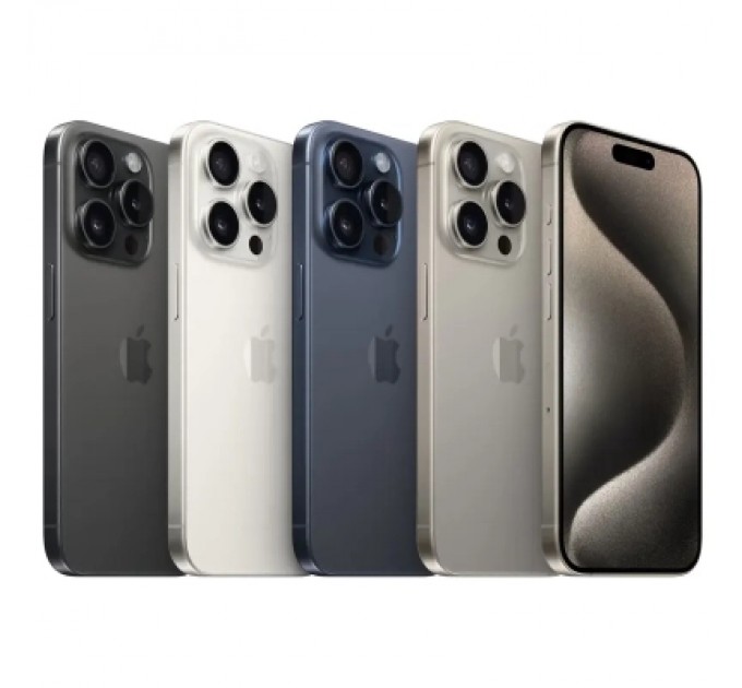 Мобільний телефон Apple iPhone 15 Pro 256Gb Natural Titanium (REF A) BREEZY (2AMTV53)