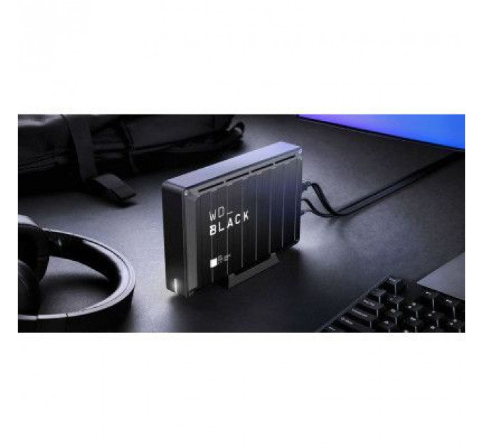 Зовнішній жорсткий диск 3.5" 8TB BLACK D10 Game Drive WD (WDBA3P0080HBK-EESN)