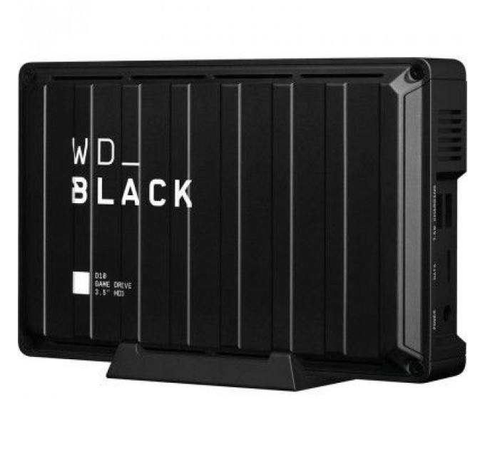 Зовнішній жорсткий диск 3.5" 8TB BLACK D10 Game Drive WD (WDBA3P0080HBK-EESN)