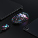 GravaStar Мишка GravaStar Mercury X Pro 8K RGB Wireless/Bluetooth/USB Neon Graffiti (GS_X_PRO_CG_BLK)
