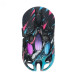GravaStar Мишка GravaStar Mercury X Pro 8K RGB Wireless/Bluetooth/USB Neon Graffiti (GS_X_PRO_CG_BLK)