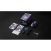 GravaStar Мишка GravaStar Mercury X Pro 8K RGB Wireless/Bluetooth/USB Neon Graffiti (GS_X_PRO_CG_BLK)