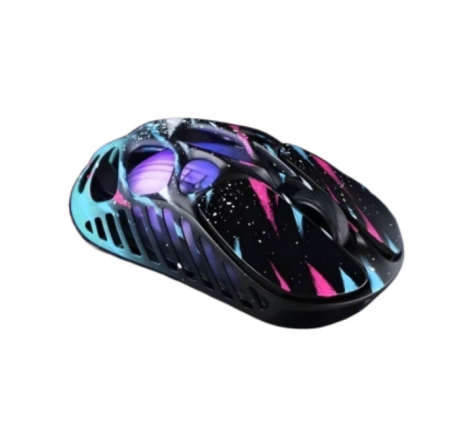 GravaStar Мишка GravaStar Mercury X Pro 8K RGB Wireless/Bluetooth/USB Neon Graffiti (GS_X_PRO_CG_BLK)