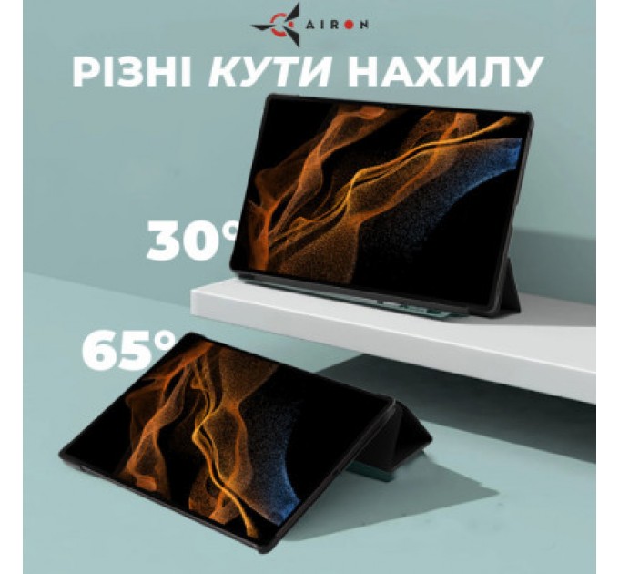 Чохол до планшета AirOn Premium Samsung Galaxy Tab S9 Ultra 14.6'' 2023 + Film black (4822352781111)