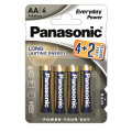 Panasonic Батарейка Panasonic AA Everyday Power * 6 (LR6REE/6B2F)