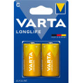 Varta Батарейка Varta C (LR14) Longlife лужна * 2 (04114101422)