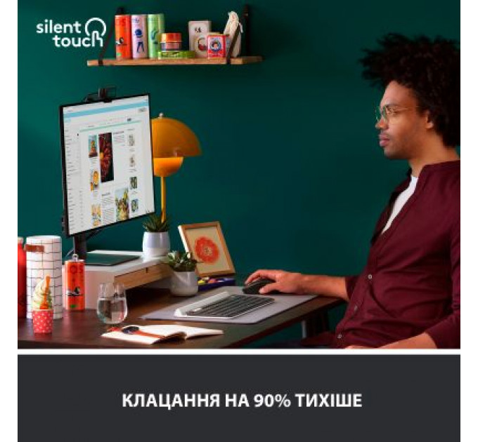 Мишка Logitech Signature M650 Wireless Graphite (910-006253)