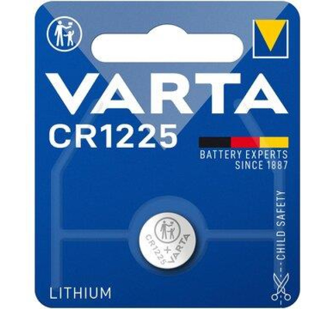 Varta Батарейка CR 1225 літієва * 1 Varta (06225101401)