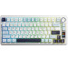 Aula Клавіатура бездротова Aula S75 Pro White (6978080502148)