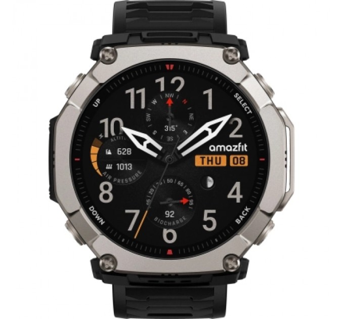 Смарт-годинник Amazfit T-Rex ULTRA 2 W2550GL2N Чорний (1186954)