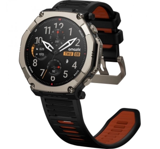 Смарт-годинник Amazfit T-Rex ULTRA 2 W2550GL2N Чорний (1186954)