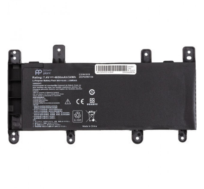 PowerPlant Акумулятор до ноутбука ASUS X756UW (C21N1515) 7.4V 4650mAh PowerPlant (NB431755)