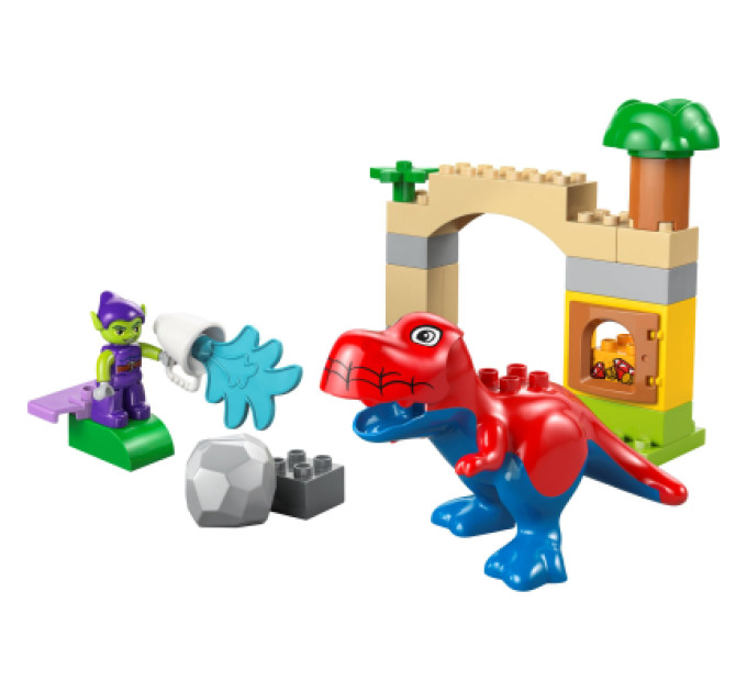 LEGO Конструктор LEGO DUPLO Marvel Динозавр Spidey-Rex проти Зеленого Гобліна (10463)