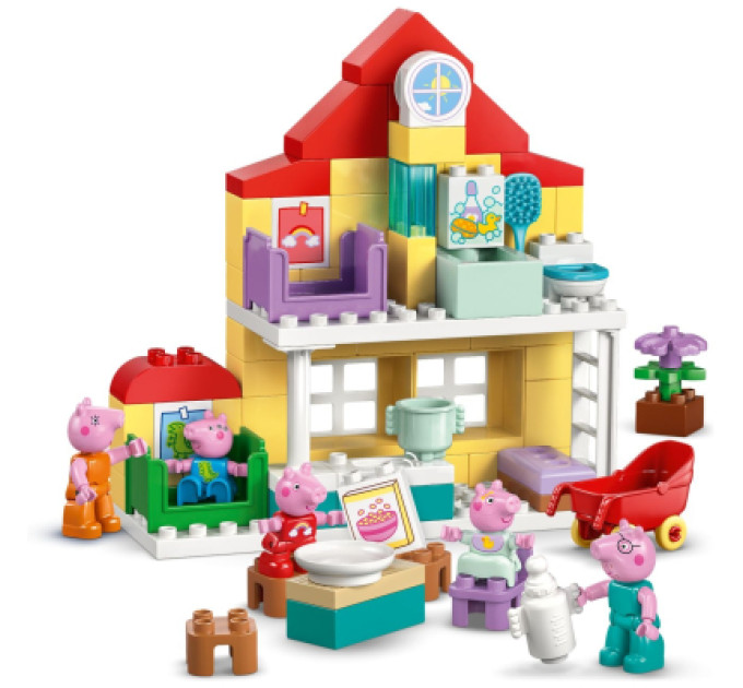 LEGO Конструктор LEGO DUPLO Peppa Pig Сімейний будинок (10467)