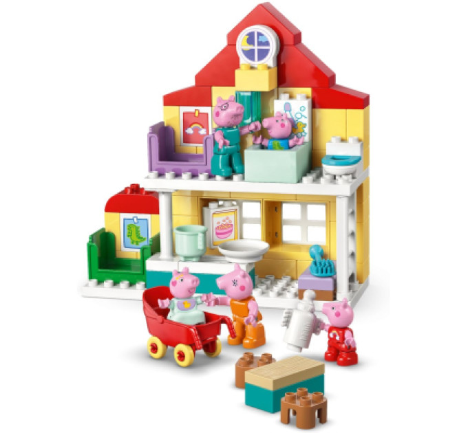 LEGO Конструктор LEGO DUPLO Peppa Pig Сімейний будинок (10467)