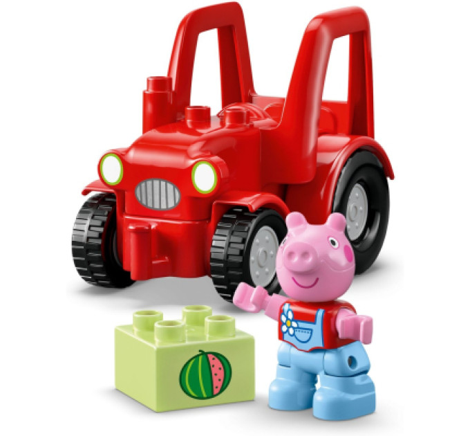 LEGO Конструктор LEGO DUPLO Peppa Pig Трактор і ринок (10468)