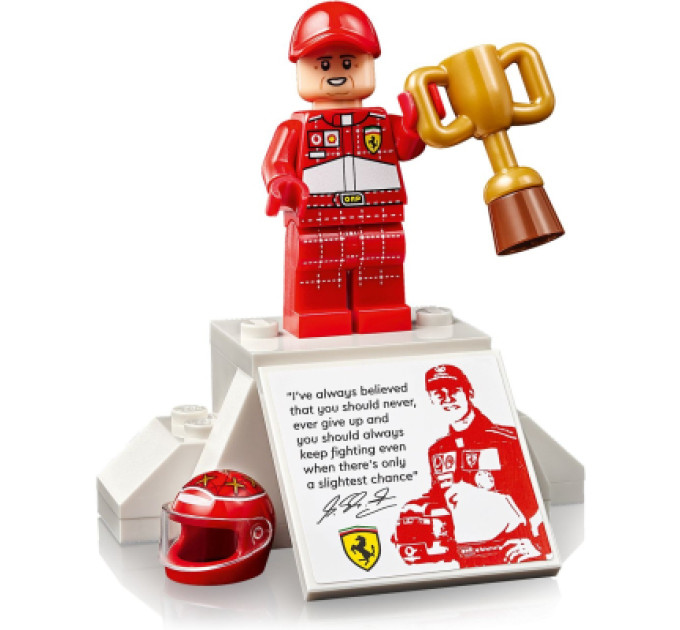 LEGO Конструктор LEGO Icons Ferrari F2004 and Michael Schumacher (11375)