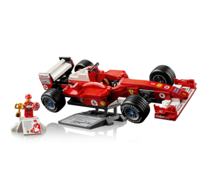 LEGO Конструктор LEGO Icons Ferrari F2004 and Michael Schumacher (11375)