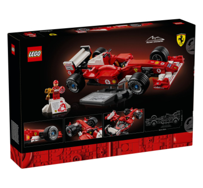 LEGO Конструктор LEGO Icons Ferrari F2004 and Michael Schumacher (11375)