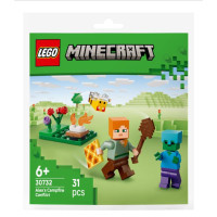 Конструктор LEGO recruitment Minecraft Конфлікт біля багаття Алекса (30732-)