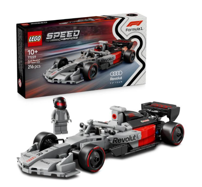 LEGO Конструктор LEGO Speed Champions Гоночний автомобіль Audi Revolut F1 Team R26 (77259)