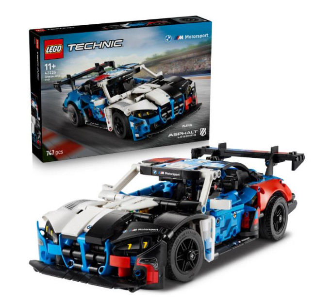 LEGO Конструктор LEGO Technic Автомобіль для перегонів BMW M4 GT3 EVO (42226)