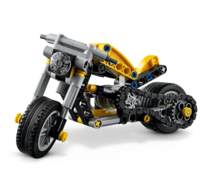 LEGO Конструктор LEGO Technic Жовтий мотоцикл (42225)