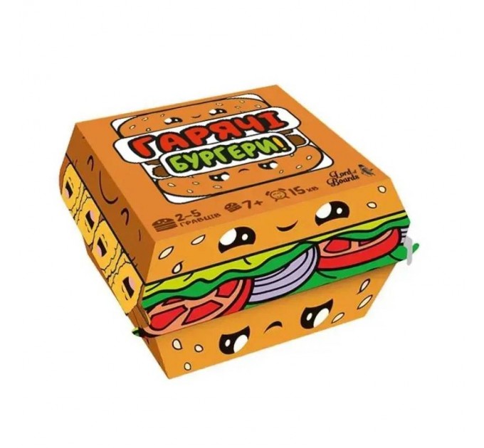 Настільна гра Lord of Boards Гарячі Бургери (LOB2319UA)