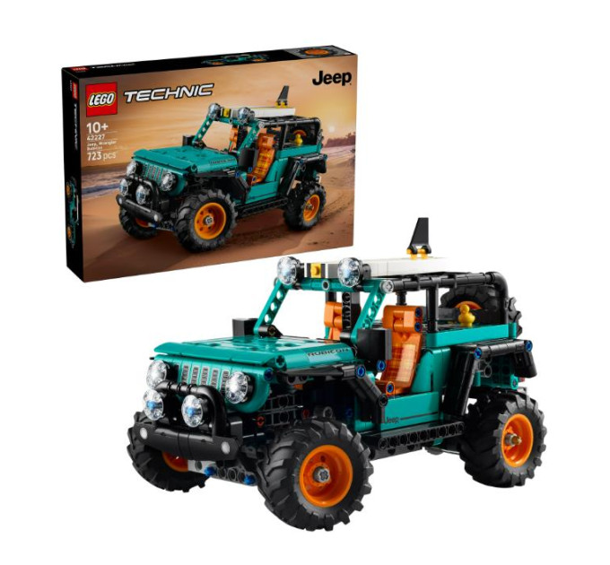 LEGO Конструктор LEGO Technic Позашляховик Jeep Wrangler Rubicon (42227)
