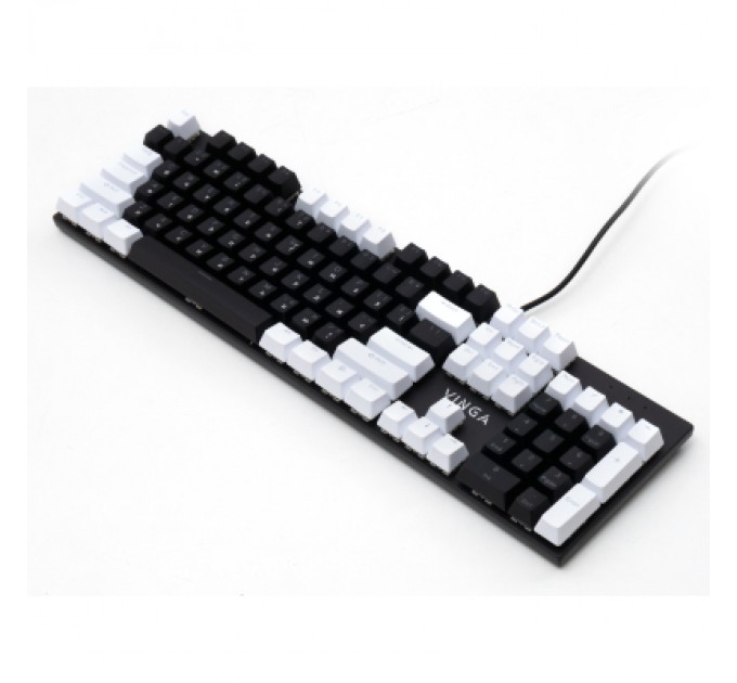Клавіатура Vinga KBGM-095 LED Orange Switch USB White/Black (KBGM-095Y White/Black)