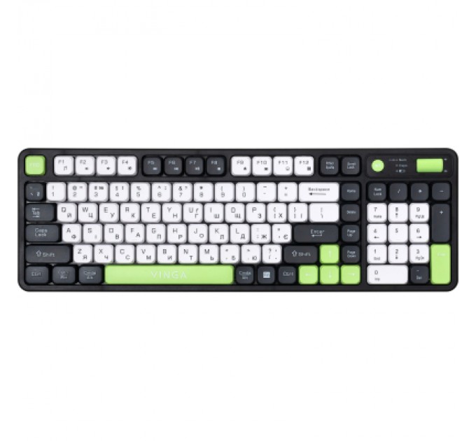 Клавіатура Vinga KBW-470 Wireless Gray (KBW-470 Gray)