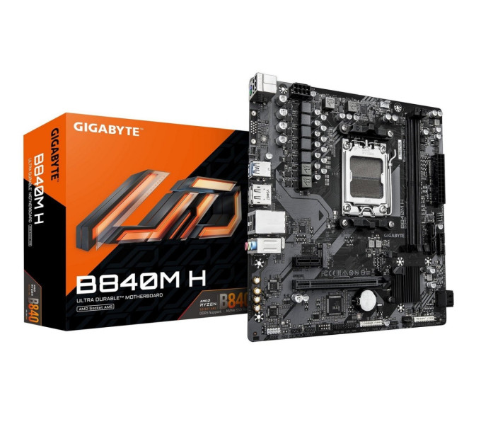 GIGABYTE Материнська плата Gigabyte B840M H Socket AM5