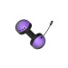 Hator Bluetooth-гарнiтура Hator Hellyberry HH30 Pro Wireless Black/Violet (HH30_PRO_wireless_BV)