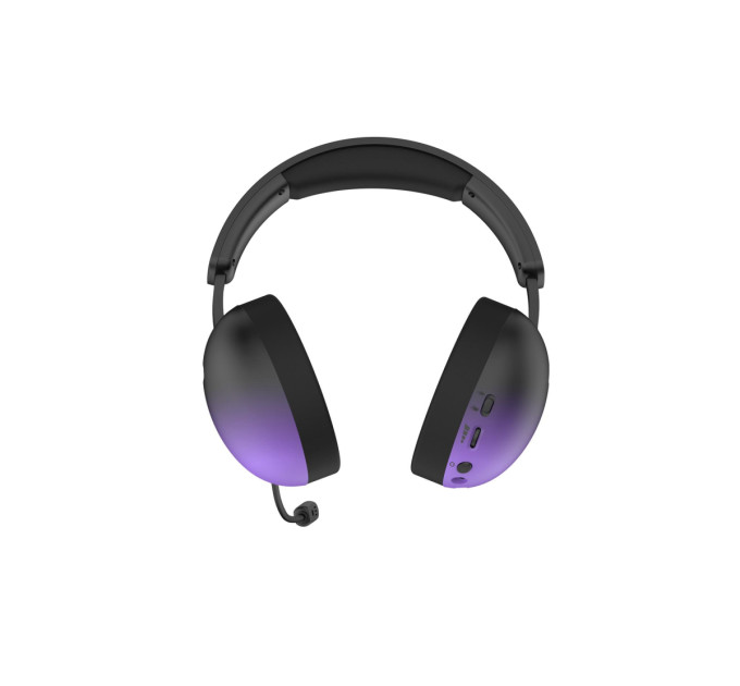 Hator Bluetooth-гарнiтура Hator Hellyberry HH30 Pro Wireless Black/Violet (HH30_PRO_wireless_BV)