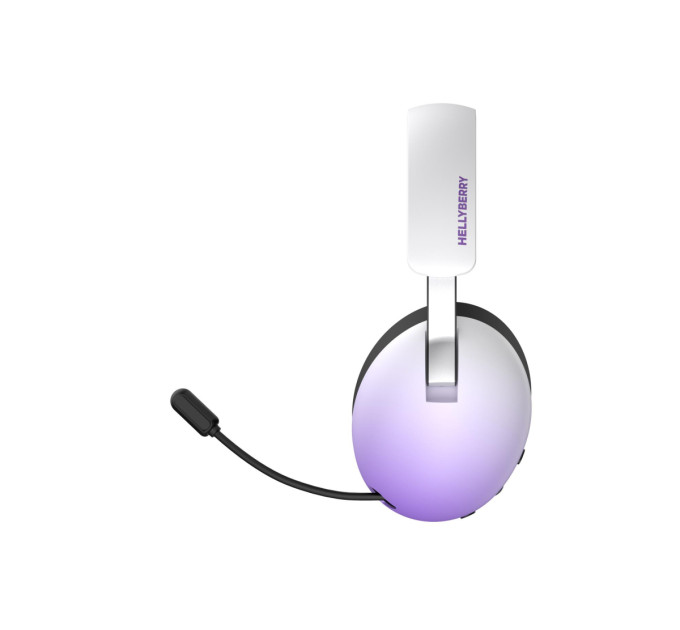 Hator Bluetooth-гарнiтура Hator Hellyberry HH30 Pro Wireless White/Violet (HH30_PRO_wireless_WV)