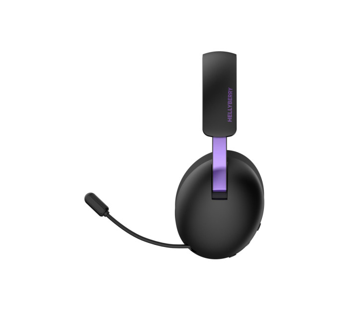 Hator Bluetooth-гарнiтура Hator Hellyberry HH30 Wireless Black/Violet (HH30_wireless_BV)