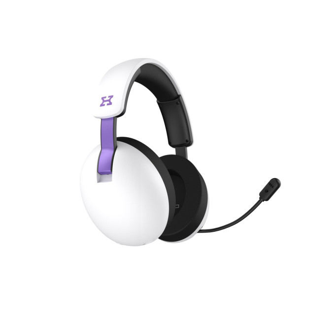 Hator Bluetooth-гарнiтура Hator Hellyberry HH30 Wireless White/Violet (HH30_wireless_WV)