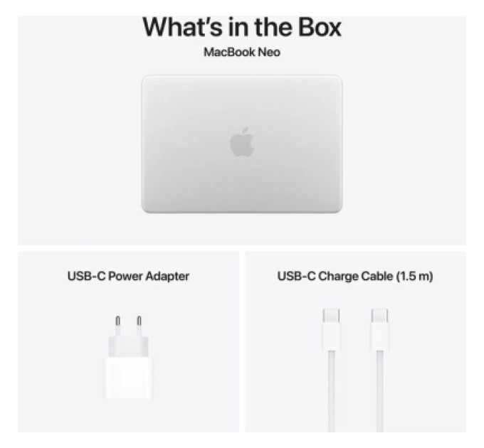 Apple Ноутбук Apple MacBook Neo A3404 (MHFG4UA/A)