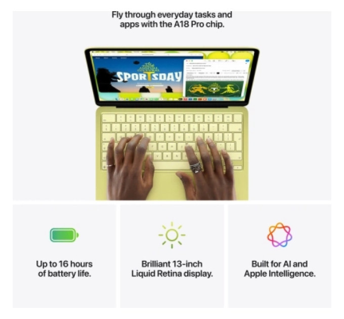 Apple Ноутбук Apple MacBook Neo A3404 (MHFG4UA/A)
