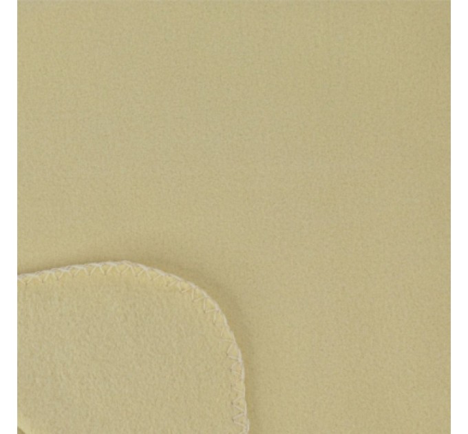 Плед Bergamo подушка Mild флісовий 150 х 180 см Піщано-бежевий (202312pl-17)