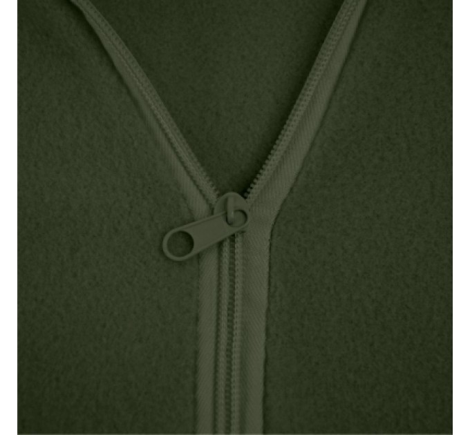 Плед Bergamo подушка Mild флісовий 150 х 180 см Хакі (202312pl-25)