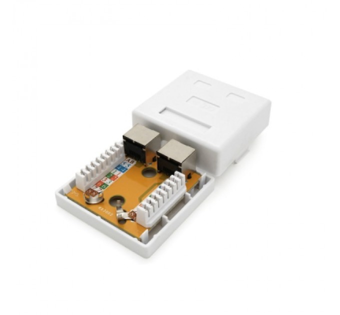 Комп'ютерна розетка RJ45x2 FTP, 8P8C, cat.5 Ritar (StR-FTP/8P8CRJ45-2 / 01994)