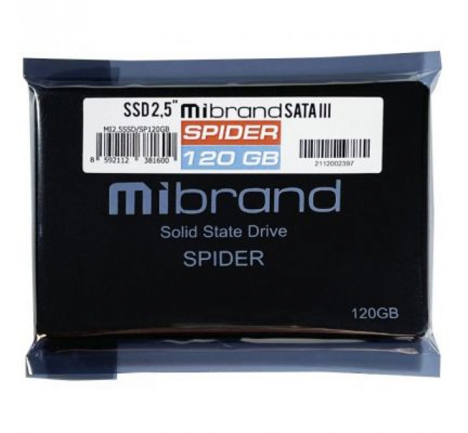 Накопичувач SSD 2.5" 120GB Mibrand (MI2.5SSD/SP120GB)