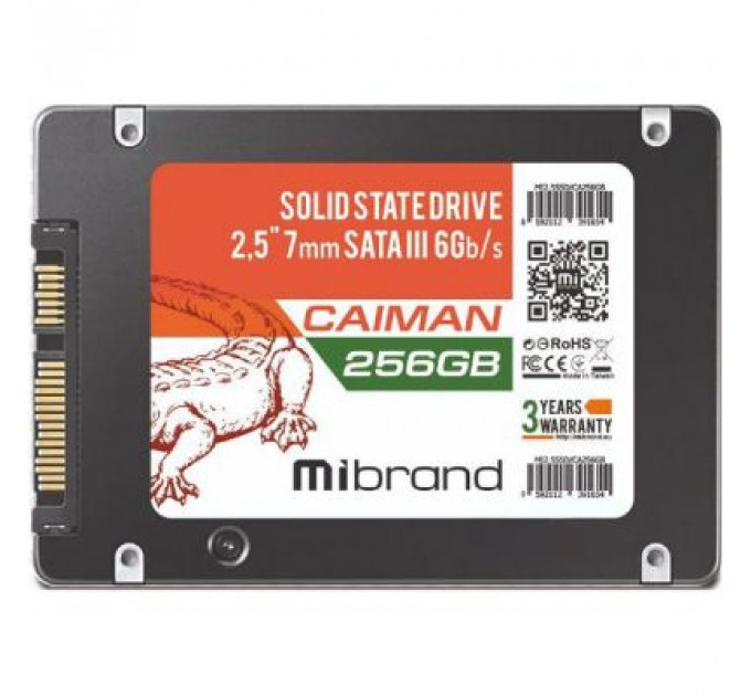 Накопичувач SSD 2.5" 256GB Mibrand (MI2.5SSD/CA256GB)