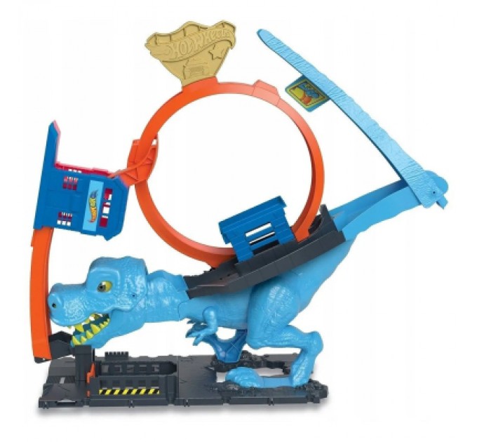 Автотрек Hot Wheels Полювання Ті-Рекса (HKX42)