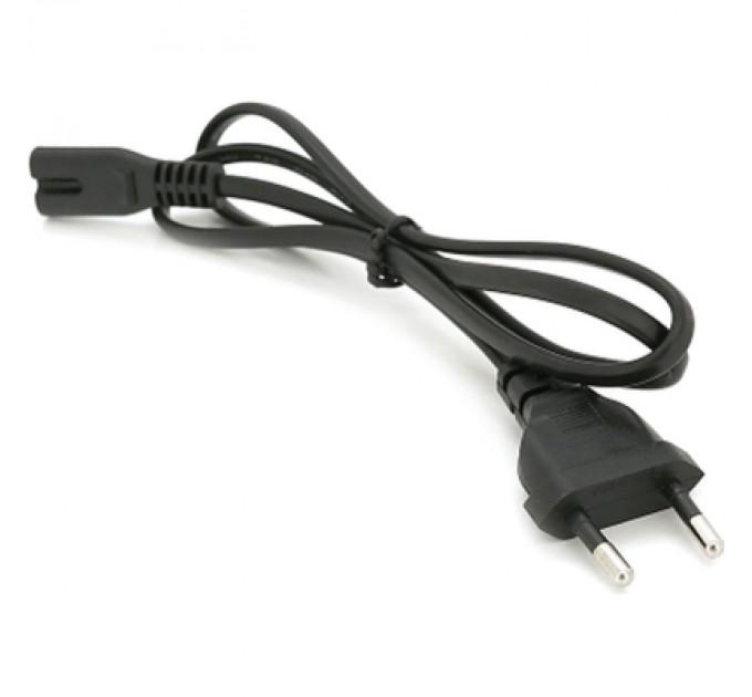 Кабель живлення C7 0.8m 0.5mm2 black Voltronic (PC-184CEE7/16-C7-CCA-1,0)