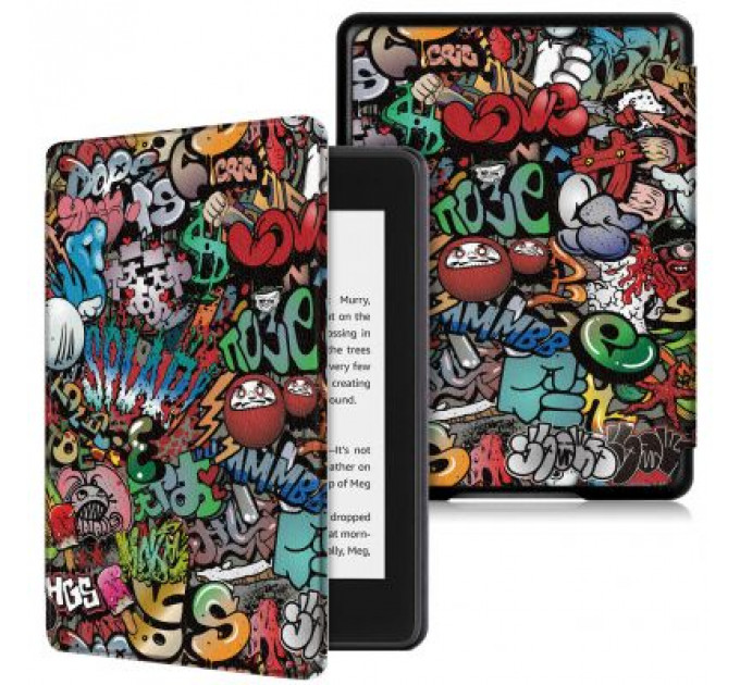 Чохол до електронної книги BeCover Smart Case Amazon Kindle Paperwhite 11th Gen. 2021 Graffiti (707214)